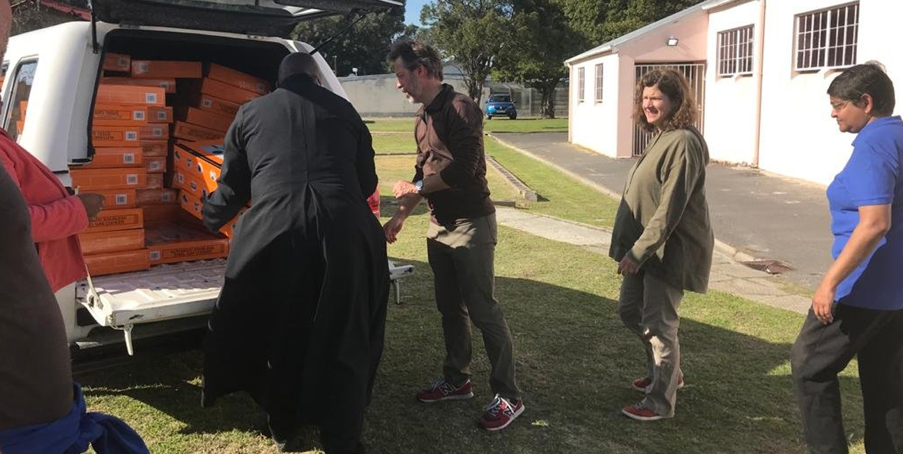 Relief supplies for Cape Town's Joe Slovo fire victims 